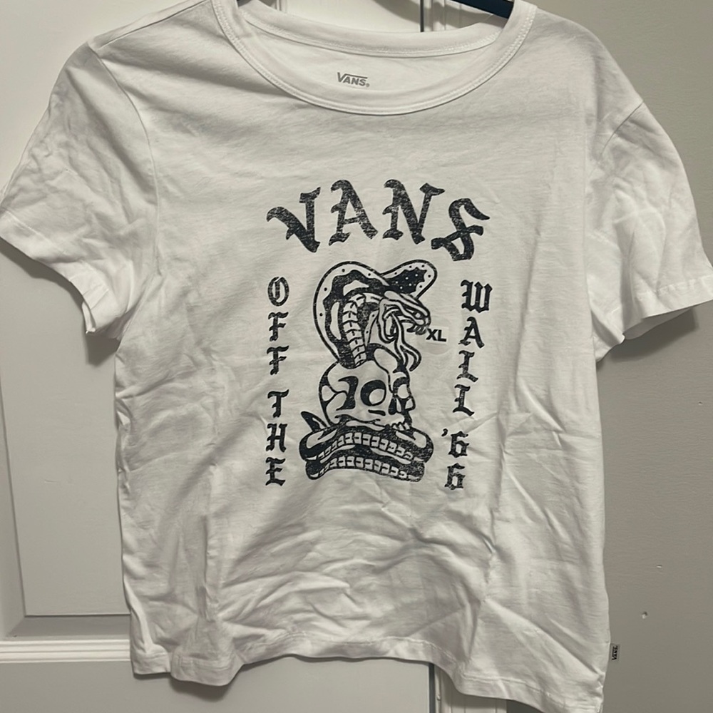 Vans cut off shirt